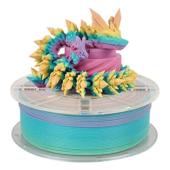 Filamento Kingroon Matte Rainbow Pla 1kg 1.75mm