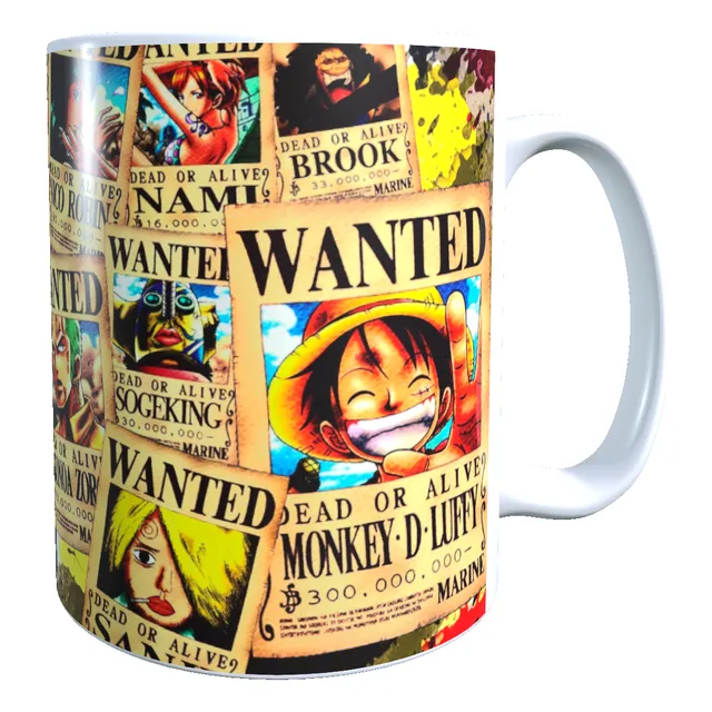 Taza Personalizada Diseño One Piece Serie Anime  T474