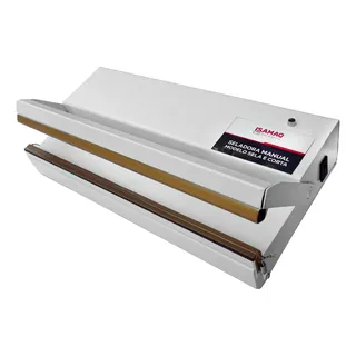 Seladora Sacos PlĂĄsticos Sela E Corta Manual 40cm Seladora Sacos PlĂĄsticos Sela E Corta Manual 40cm