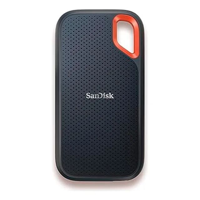 Disco Portable Ssd Sandisk Usb-c, Usb 3.2 Gen 2 , 2 Tb Negro