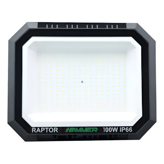 Reflector Led 100w Raptor Ip66 85-305v 120lm/w 6500k Hammer