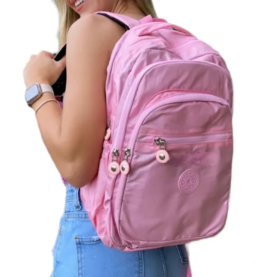 Morral Bolso Deportivo Y Casual Para Damas. Estilo Kipling 