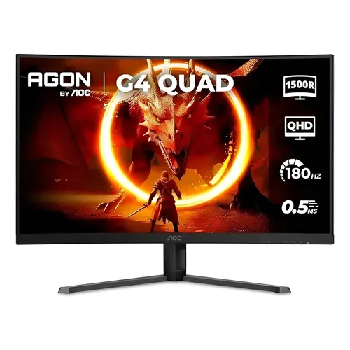 Monitor Gamer AOC Legend 27 Curvo, FHD, 0.5ms, 240Hz, VA, FreeSync