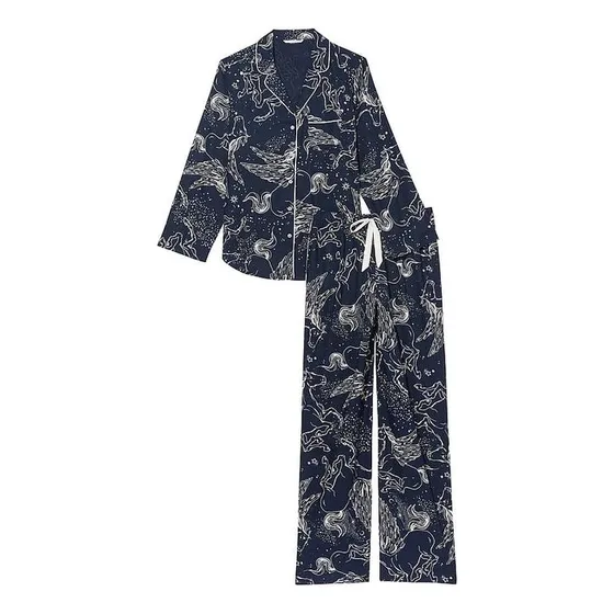 Pijama Flannel Long Victoria's Secret Mujer