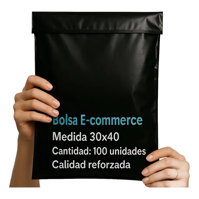 Bolsas E Commerce 30x40 C/adhesivo X100 Mercado Libre