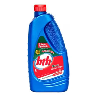 Algicida Choque E Solução Ăgua Verde 1l - Hth Algicida Choque E Solução Ăgua Verde 1l - Hth