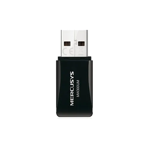 Adaptador Mercusys Inalámbrico Mini Usb N300 Mw300um Acme