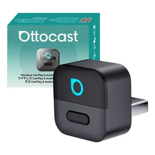 Ottocast Adaptador Inalámbrico Para Carplay/android Auto