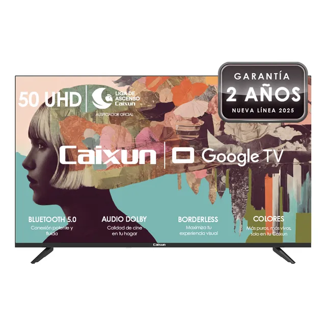 Smart TV Caixun LED 50" UHD 4K Google TV C50V1UG