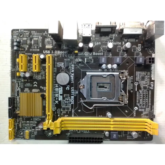 Placa Socket 1150 H81m-k Asus Cuarta Generacio Core I7/i5/i3