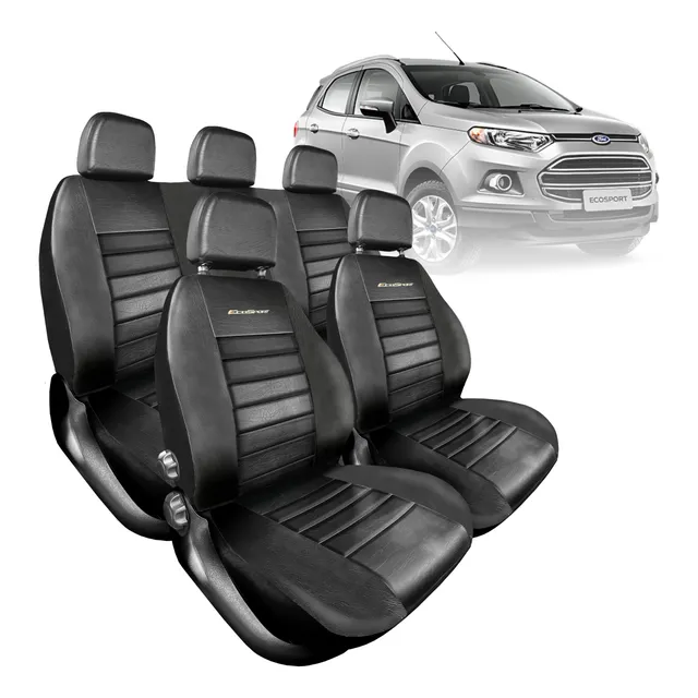 Funda Cubre Asiento Cuero  Pu  Ecosport 13´/+ 