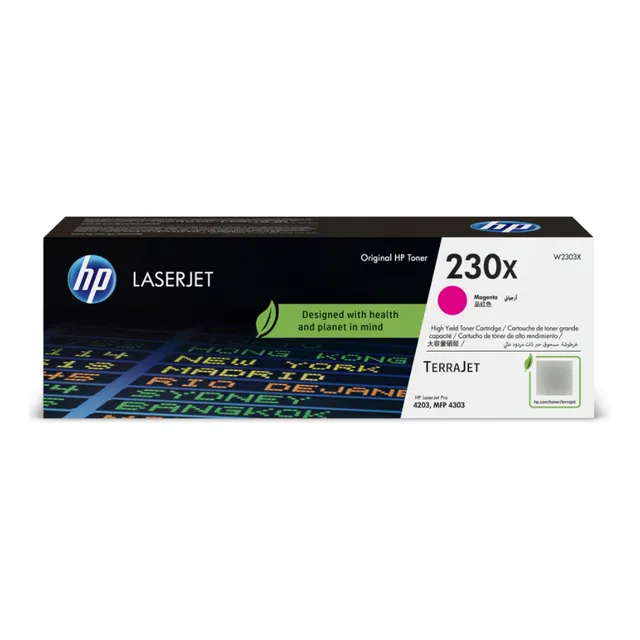 Cartucho Para H W2303x 230x 4203 4303 Mag Alto Rend Tinta Magenta