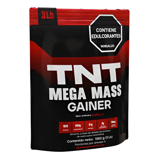 Proteína Whey Protein Suplemento Aumento Peso 3 Libras Tnt