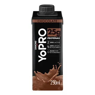 Bebida LĂĄctea Uht Zero Lactose 25g ProteĂnas Chocolate 250ml Yopro Bebida LĂĄctea Uht Zero Lactose 25g ProteĂnas Chocolate 250ml Yopro