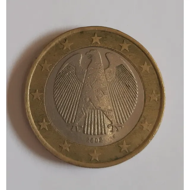 Vendo Moneda De 1 Euro De Alemania Año 2002 Letra P