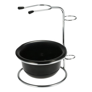 Cuenco De Acero Inoxidable Para Afeitar, Taza De Negro Cuenco De Acero Inoxidable Para Afeitar, Taza De Negro