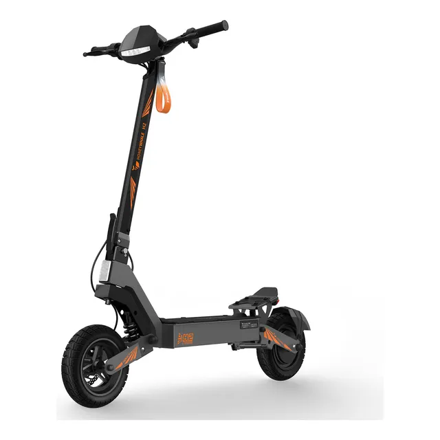 HONEY WHALE H2 Scooter Patin Electrico Plegable Motor 1200W-MAX Velocidad Máxima 50KM/H Batería 15AH Autonomía 50KM HONEYWHALE Color Gris