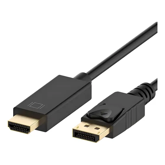 Cable Convertidor Displayport A Hdmi 1.8 Mts Hd 4k Dp Hdtv
