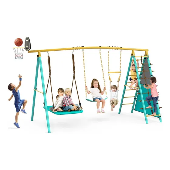 Jocoevol Swing Swing Para Patio Trasero, Juegos De Swing De
