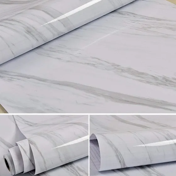 Papel Tapiz De Vinil Autoadhesivo Mármol