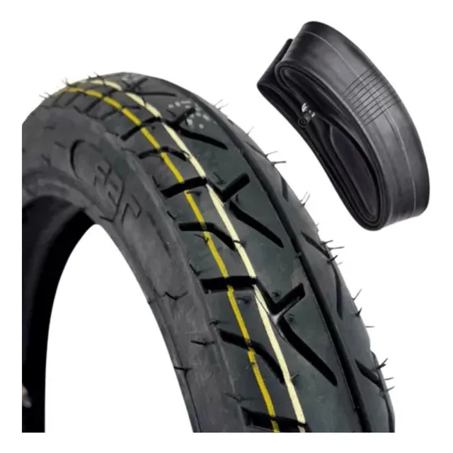 Kit Cubierta + Cámara Trasera 80 100 14 Honda Biz 105 125