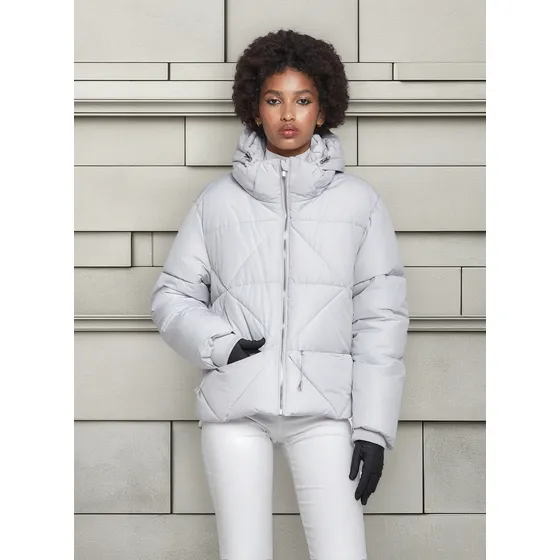 Campera Mujer Inflada Capucha Ember Puffers