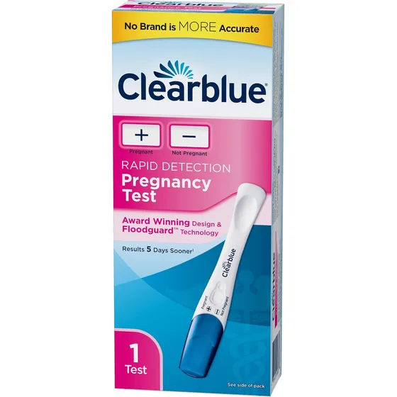 Prueba De Embarazo Clear Blue Original Precisa