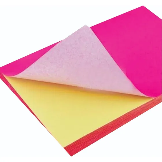Etiquetas A4  Fluo Paquete De 100 Hojas Con Sticker Resma