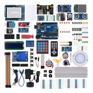 Completo Kit Compatible Para C/ Arduino Uno Con Tutorial Completo Kit Compatible Para C/ Arduino Uno Con Tutorial