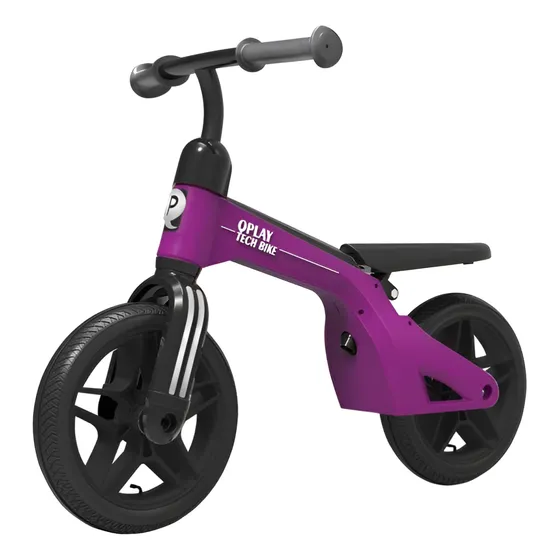 Bicicleta Sin Pedal Tech Qplay Metalica