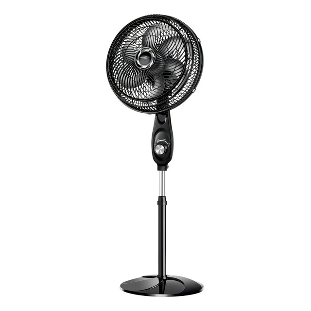 Ventilador De Coluna 30cm Turbo, Mondial, Preto/prata, 60w 6 Pás Vt-30c-nb Ventilador De Coluna 30cm Turbo, Mondial, Preto/prata, 60w 6 Pás Vt-30c-nb
