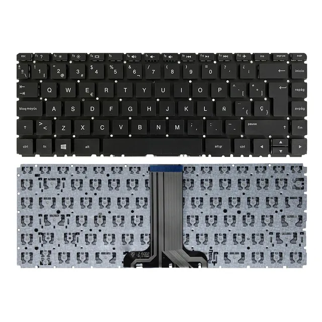 Teclado Español Hp 14-ab 14ab 14-ab200 14-ab007la Sin Marco