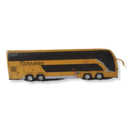 Ônibus Dd 4eixos Roma  Itapemirim , 1:43 Da Roma Brinquedos