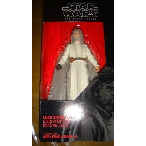 Figura de acción Star Wars Star Wars Luke Skywalker Jedi Master de Hasbro The Black Series