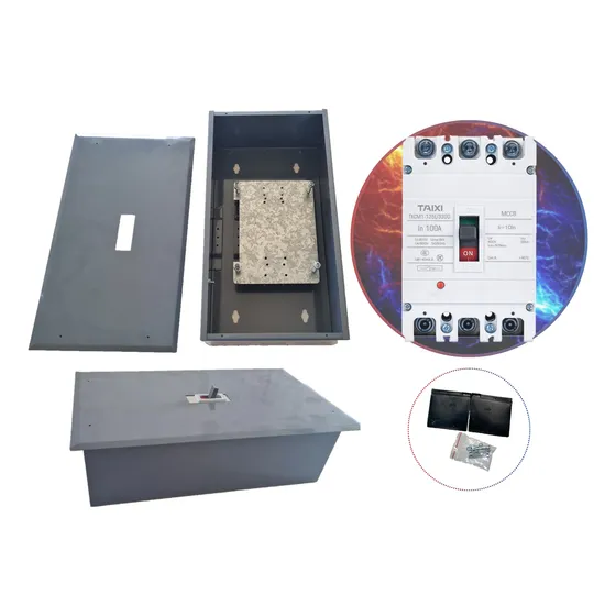 Gabinete + Interruptor 100 Amper Caja Moldeada 3 Polos Termo