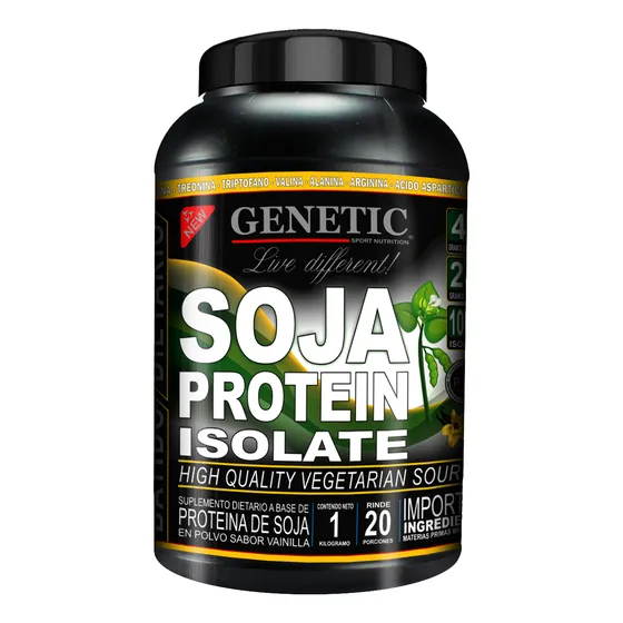 Batido Reemplaza Comidas Control Peso Proteínas Soja Genetic