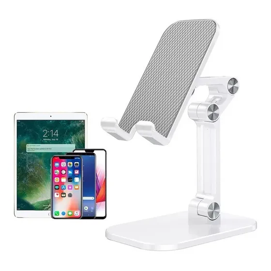 Soporte Base Celular Tablet Plegable Escritorio Home Office 