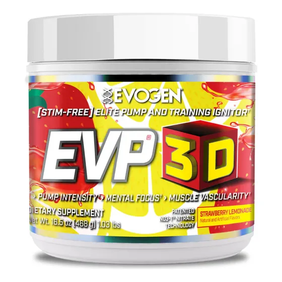 Evogen Evp 3d 40 Servicios Sabor Strawberry Lemonade