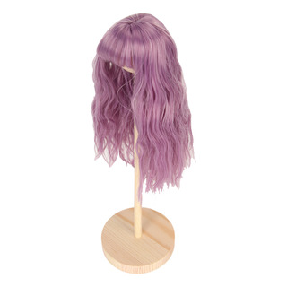 Peluca De Muñeca Violeta 1/6, Pelo Artificial De Seda De Alt Peluca De Muñeca Violeta 1/6, Pelo Artificial De Seda De Alt