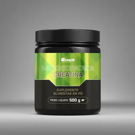 Creatina Monohidratada 500g em Pó (Growth)