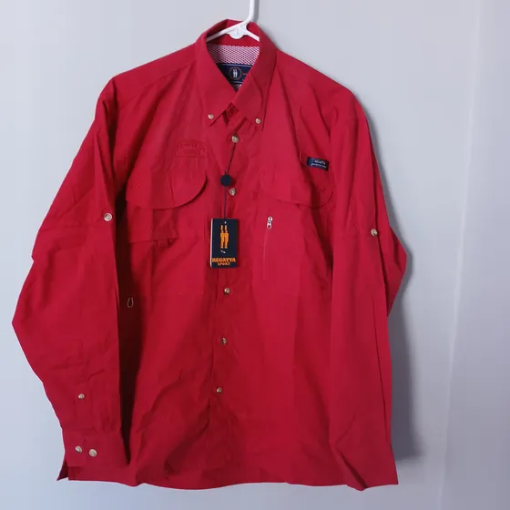Camisa Regatta Roja, Hombre, Talla M