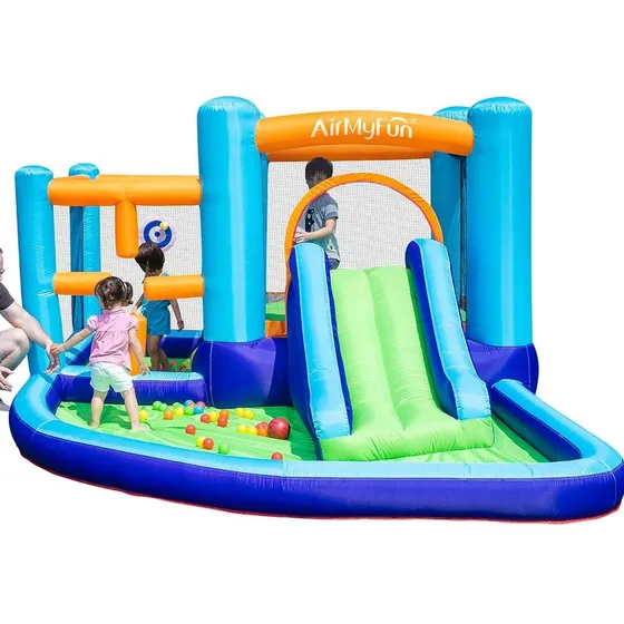 Inflable Saltarin Resbaladero Deslizador Incluye Soplador
