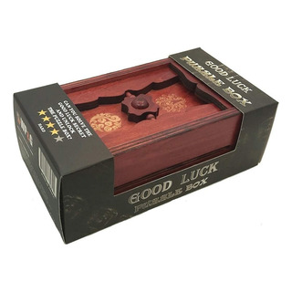 Good Luck Puzzle Box Secret - Soporte Para Tarjetas De Diner Good Luck Puzzle Box Secret - Soporte Para Tarjetas De Diner