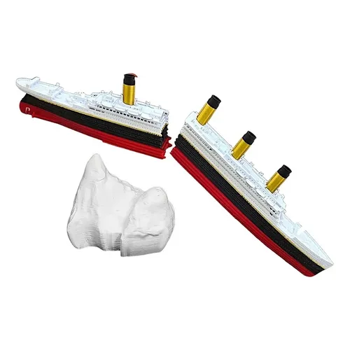 Rms Titanic Ship In Color Metallic 3d Puzzle Multicolor | MercadoLivre