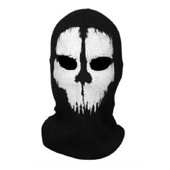 Mascara Ghost  Estilo Call Of Duty Igual A Foto De Aviso M1