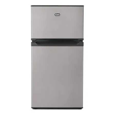 Heladera Refrigerador Gafa Hgmdp1p Mini Top Freezer Plata Gris Oscuro