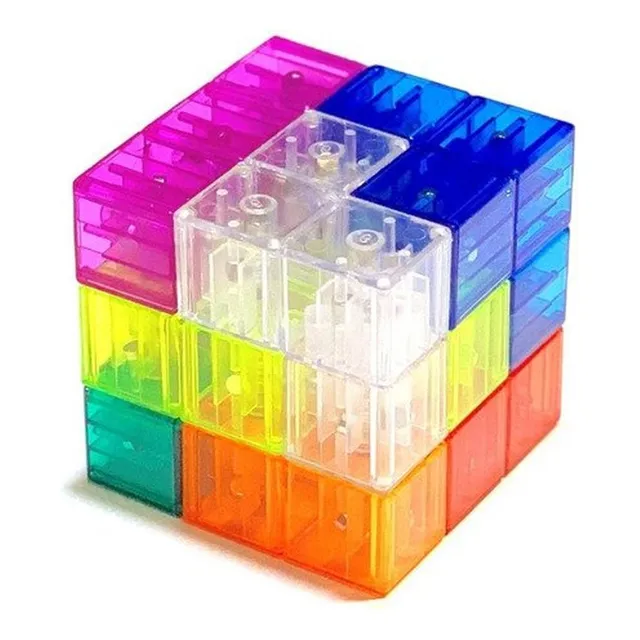 Cubo De Rubik Mágico Magnético Didáctico Traslúcido Juguetes