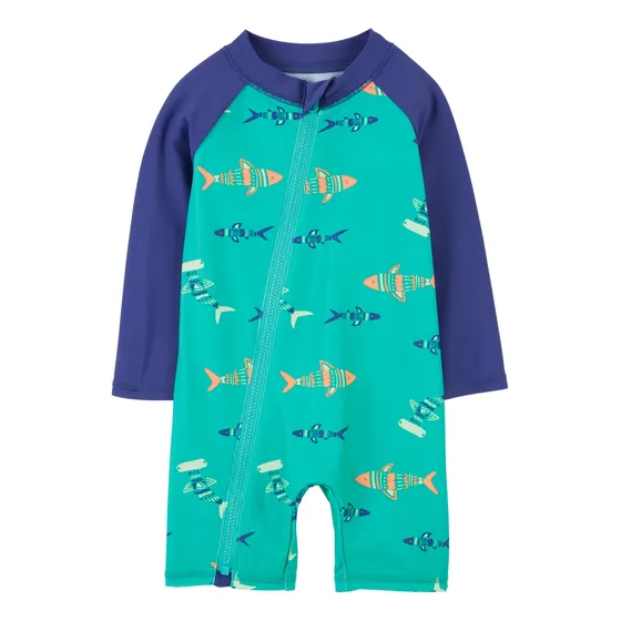 Monito De Baño Con Upf 50+ Diseño Peces Carters 1r061010