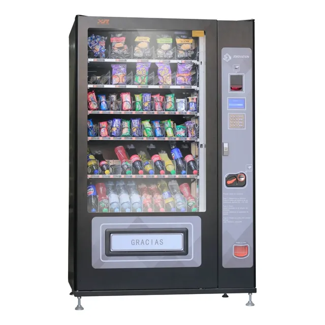 Máquina Expendedora De Snacks Y Bebidas