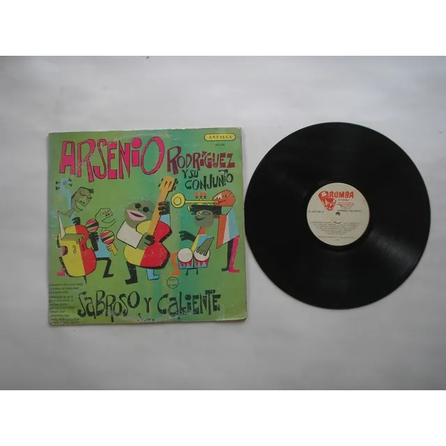 Lp Vinilo Arsenio Rodriguez Sabroso Y Caliente Venezuela1972